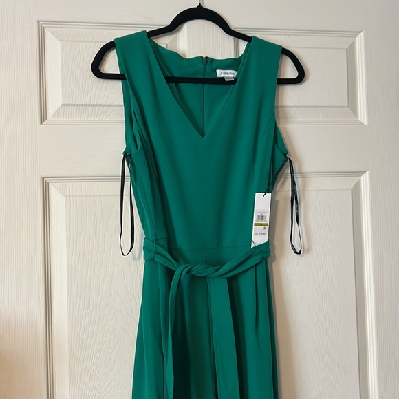 NWT Emerald Calvin Klein Jumpsuit - Picture 2 of 7